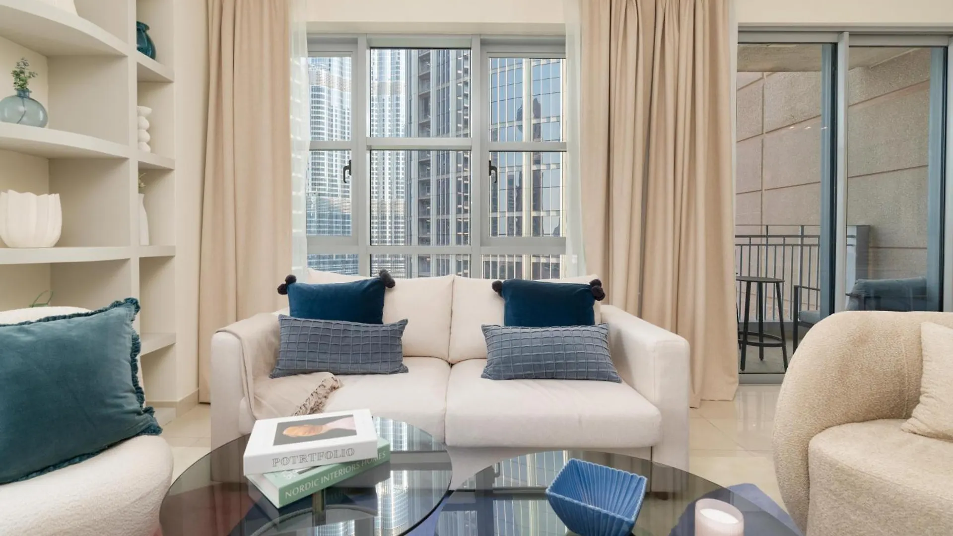 Burj Khalifa Views / 5 Min Walk From Dubai Mall / Dubai Opera / Upgraded / Designer Choice / 8 People / The Best Location Apartment